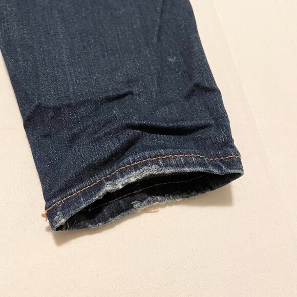 American Eagle Super Stretch Denim Jeans Size 4 Distressed - Picture 14 of 14